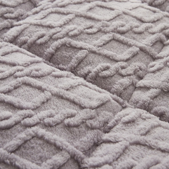 Sarah Anderson Softy Tek Kişilik Comfort Set Lila - Resim 6