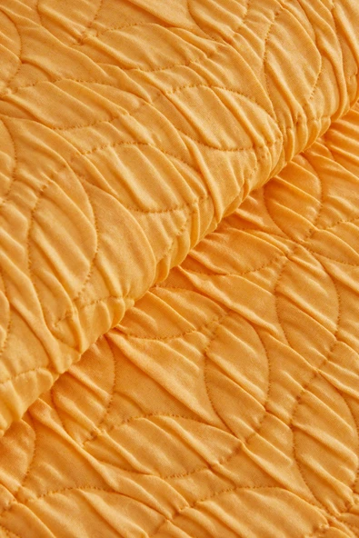 Home Rody Çift Kişilik Yatak Örtüsü Sarı - Resim 11