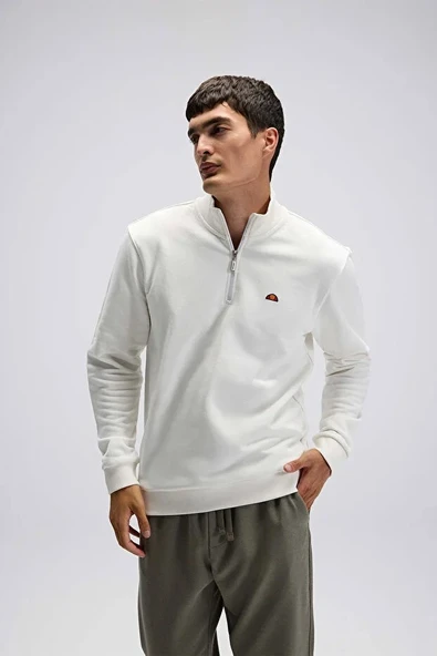 Ellesse Erkek Yarım Fermuarlı Sweat EM580-OF ürün görseli 1