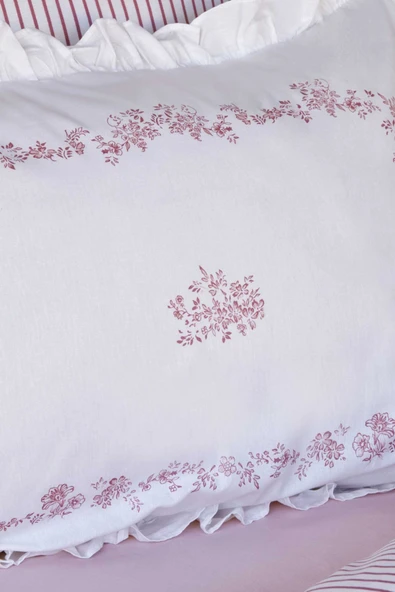 Versay Tek Kişilik Percale Nevresim Takımı Mavi - 5