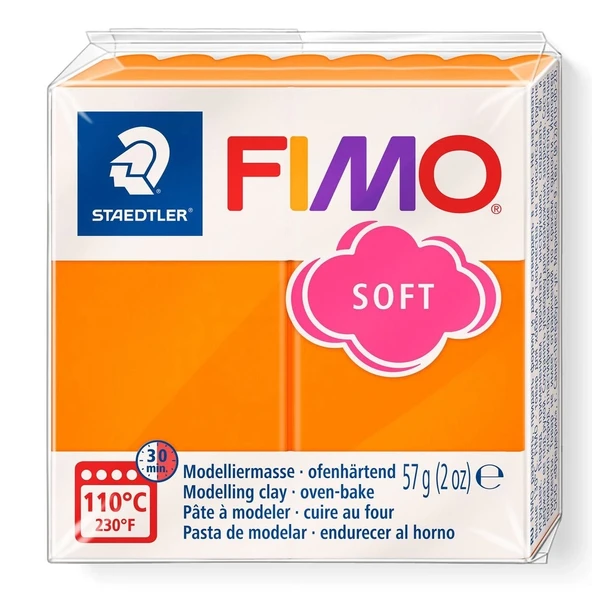 Supertrend Fimo Soft Polimer Kil 42 Tangerine ürün görseli
