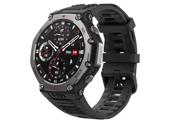 Amazfit T-Rex 3 Akıllı Saat Siyah (OUTLET) (12 AY EVOFONE GARANTİLİ) - 2