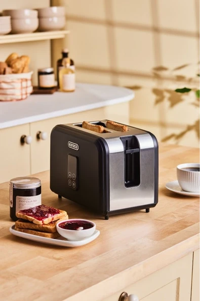 Multicrust Retro Ekmek Kızartma Makinesi Black - 11