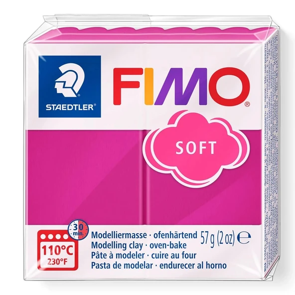 Supertrend Fimo Soft Polimer Kil 22 Raspberry ürün görseli
