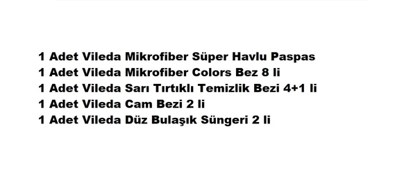 Vileda Temizlik Paketi - Resim 2