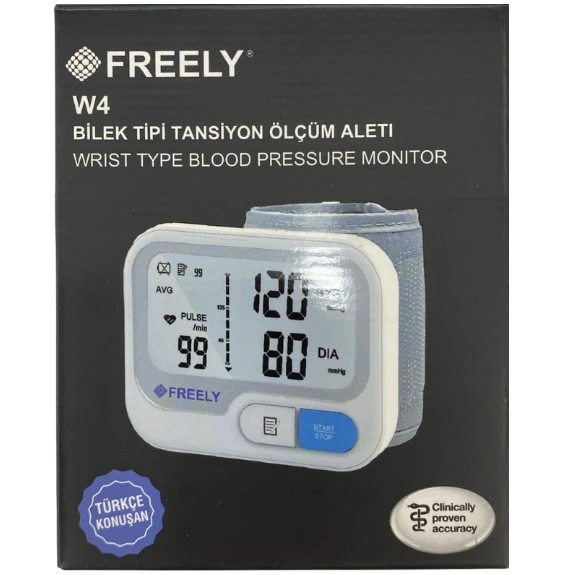 Freely Tansiyon Aleti Bilekten Konuşan W4 YK-BPW4 ürün görseli 1