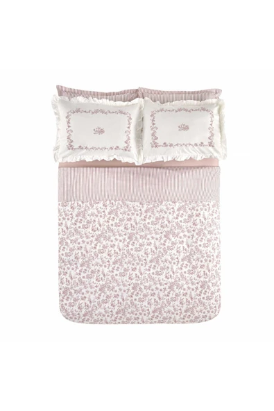Versay Tek Kişilik Percale Nevresim Takımı Mavi - 7