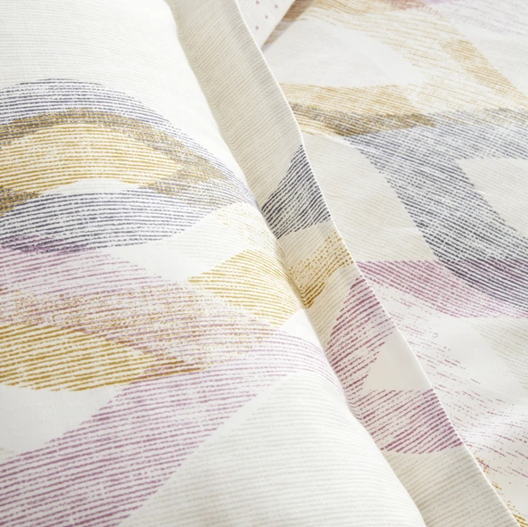 Karaca Home Joan Çift Kişilik %100 Pamuk Saten Nevresim Takımı Bej - Resim 3