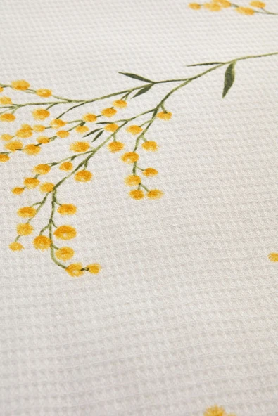 Loretta %100 Pamuk Çift Kişilik Pike Takımı PP - Resim 5