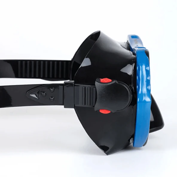 Shufa QS23 Mavi Dalış Maskesi - Resim 2