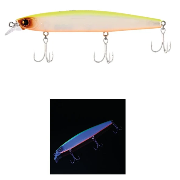 Fujin Gallant 120F 19gr 120mm Floating Maket Balık  126 Chart Back Pearl ürün görseli 1