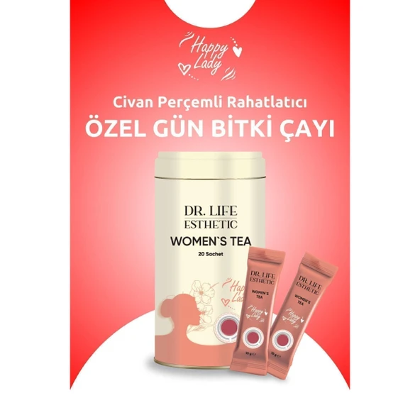 Happy Lady Civan Perçemli Rahatlatıcı Özel Gün Bitki Çayı ürün görseli