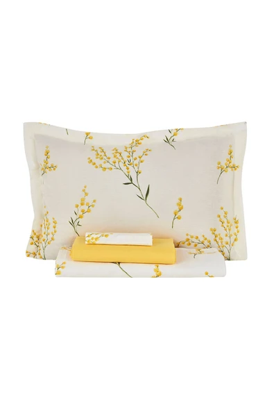 Loretta %100 Pamuk Çift Kişilik Pike Takımı PP - Resim 8