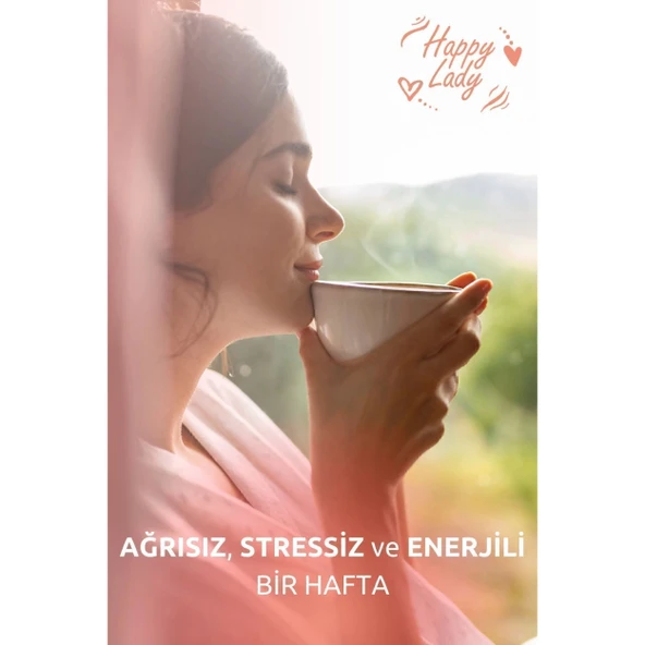 Happy Lady Civan Perçemli Rahatlatıcı Özel Gün Bitki Çayı - Resim 3