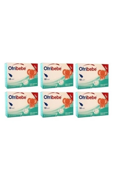 Otribebe Nazal Burun Aspiratörü Yedek Uç 10'Lu X 6 Kutu (SKT:03/2027)