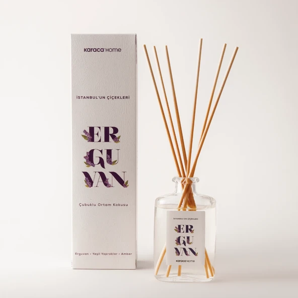 Karaca Home İstanbulun Çiçekleri Serisi Çubuklu Ortam Kokusu Erguvan - Resim 4
