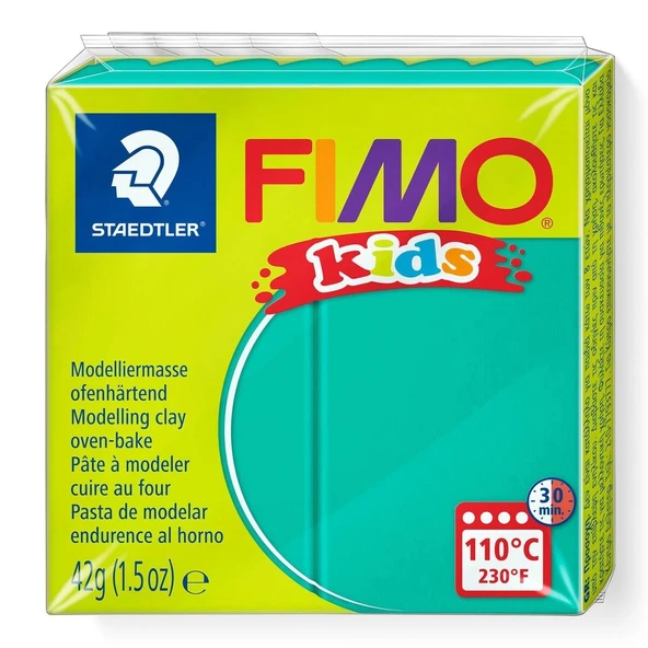 Supertrend Fimo Kids Yumuşak Polimer Kil 5 Green ürün görseli 1