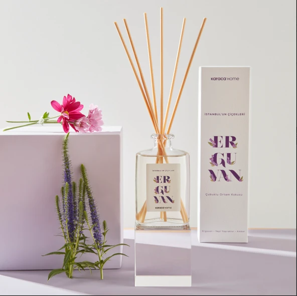Karaca Home İstanbulun Çiçekleri Serisi Çubuklu Ortam Kokusu Erguvan - Resim 5