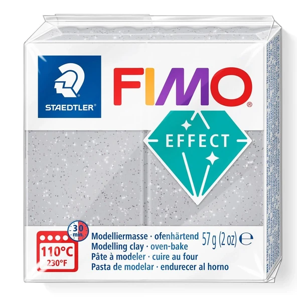 Supertrend Fimo Effect Polimer Kil 812 Silver (Simli) ürün görseli