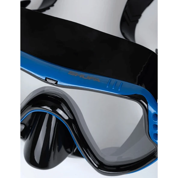 Shufa QS23 Mavi Dalış Maskesi - Resim 3