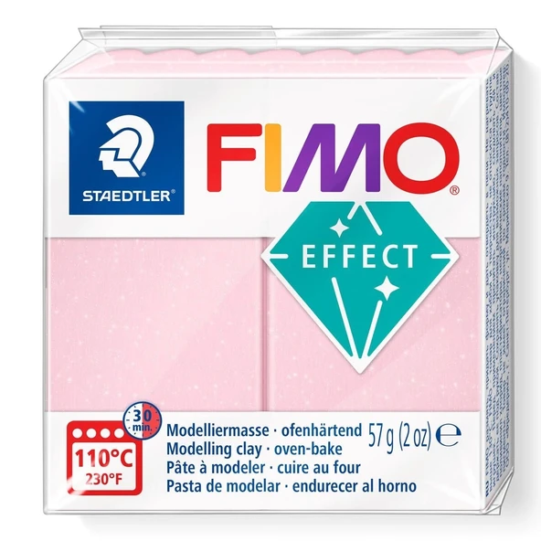 Supertrend Fimo Effect Polimer Kil 206 Rose Quartz (Mücevher Renkleri) ürün görseli 1