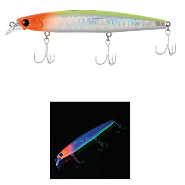 Fujin Gallant 120F 19gr 120mm Floating Maket Balık  127 Orange Face ürün görseli 1