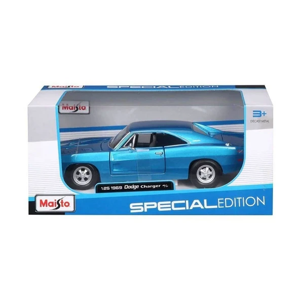MAY 31256 1969 Dodge Charger RT 1:25 Model Araba -Necotoys ürün görseli