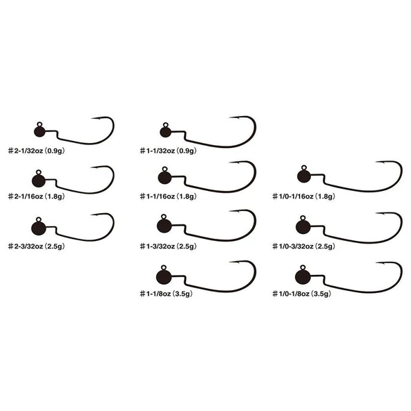 Decoy VJ-71 Nail Bomb 5 Adet Jig Head  1 no 0.9 gr - Resim 3