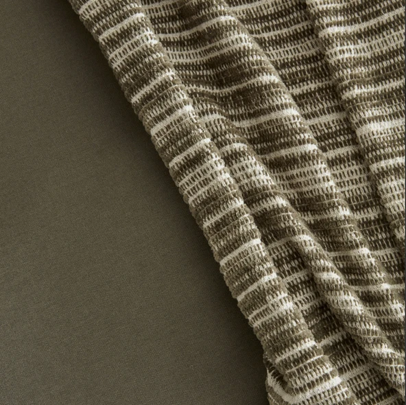 Karaca Home Weena Çift Kişilik Krep Nevresim Jakar Pike Takımı Yeşil - Resim 3