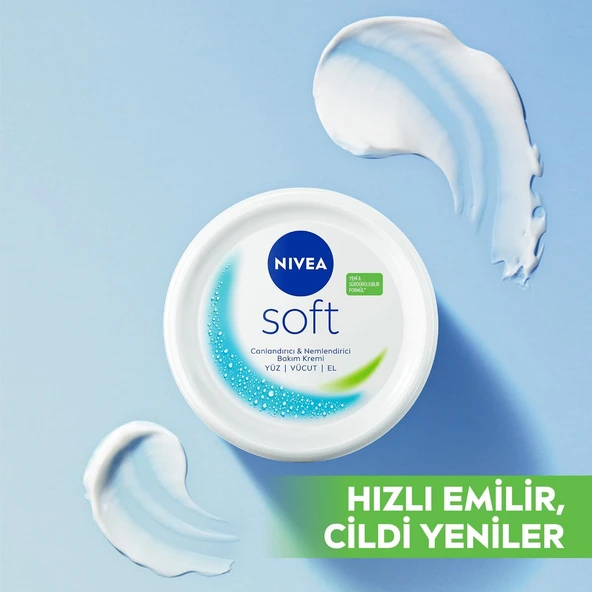Nivea Soft Nemlendirici Bakım Kremi 300 ml - 3