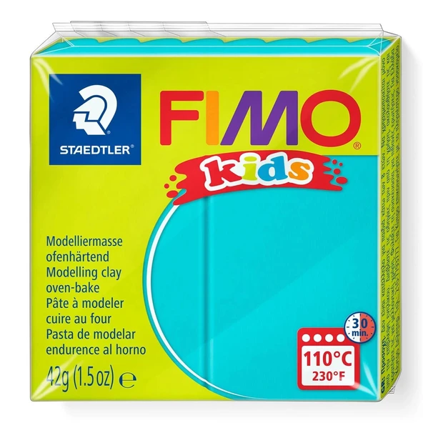 Supertrend Fimo Kids Yumuşak Polimer Kil 39 Turquoise ürün görseli 1