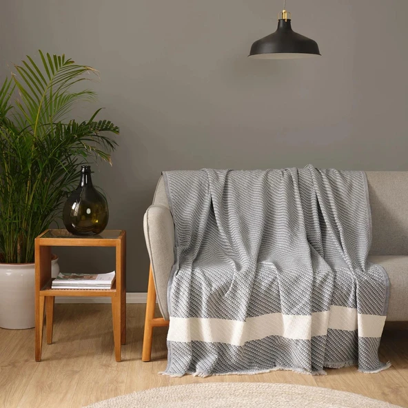 Karaca Home Wilma Antrasit Koltuk Örtüsü 170 x 210 Cm ürün görseli