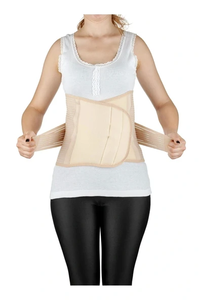 Babyjem Doğum Sonrası Balenli Korse Ten L-XL - 4