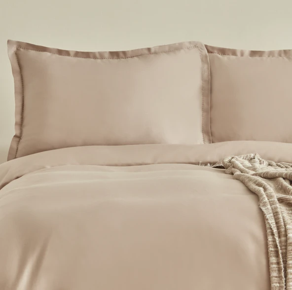 Karaca Home Weena Çift Kişilik Krep Nevresim Jakar Pike Takımı Bej - 2