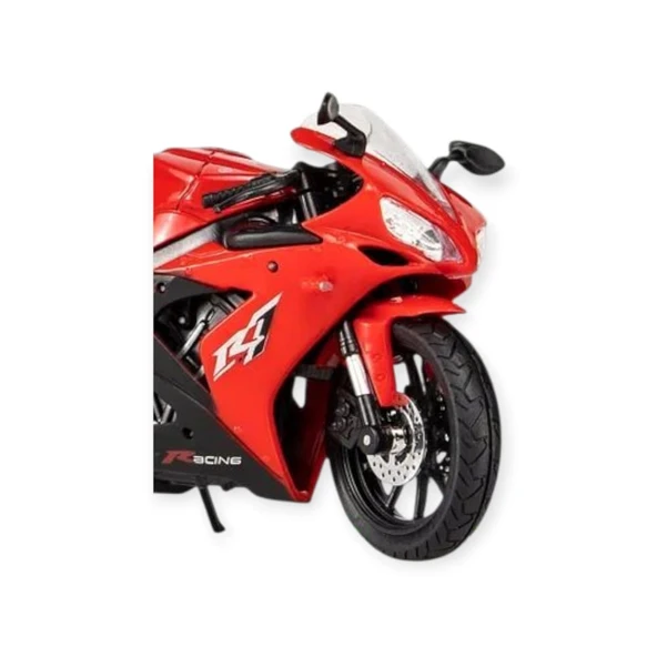 1:12 Ölçekli Model Motosiklet - Ducati - HX794-1- Kırmızı - 3