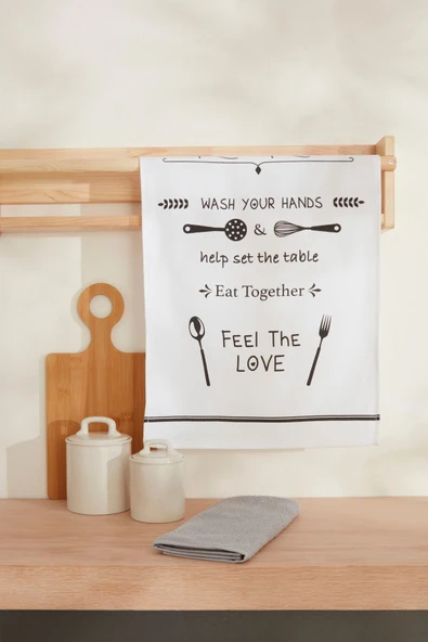 Kitchen Rules 2'li Mutfak Havlusu - Resim 6