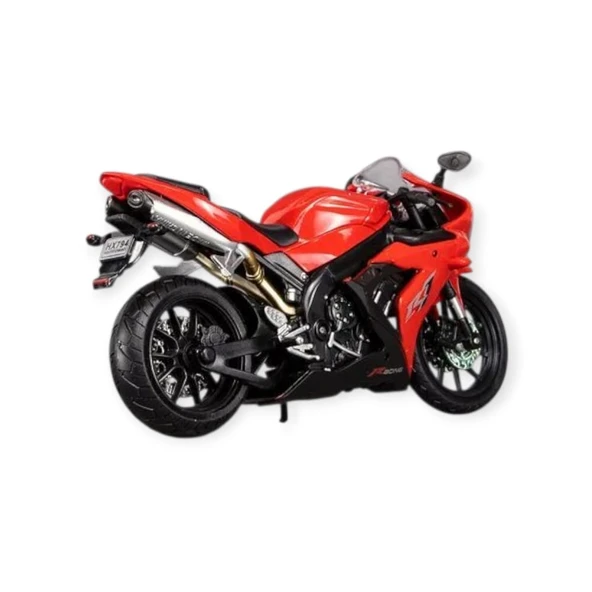 1:12 Ölçekli Model Motosiklet - Ducati - HX794-1- Kırmızı - 2