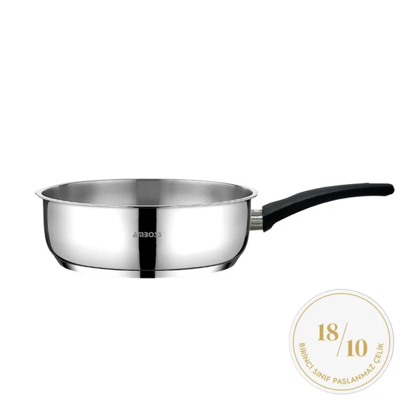 Siena Pro 2 Parça Paslanmaz Çelik Tava Seti - Resim 2