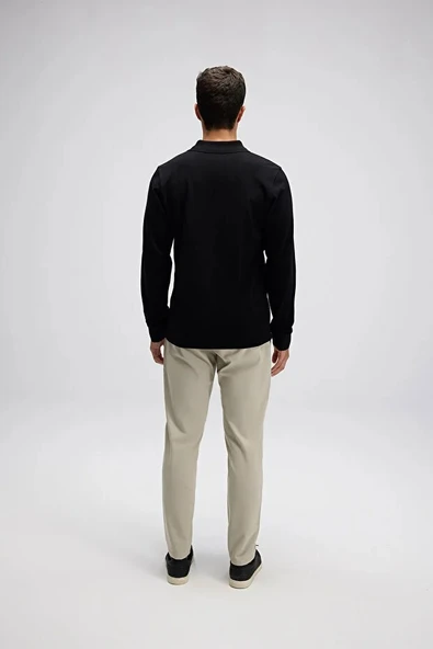 Ellesse Erkek Polo Sweatshirt EM582-BK - Resim 3