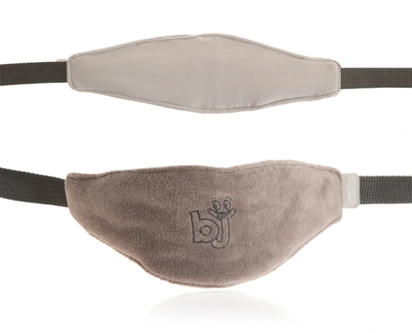 Babyjem Oto Koltuğu Baş Desteği Soft Gri Kadife - Resim 2