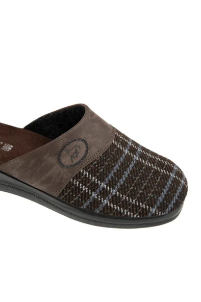 Muya Nafa 36804-004 Erkek Kışlık Ev Terliği Kahve 40-45 - 3