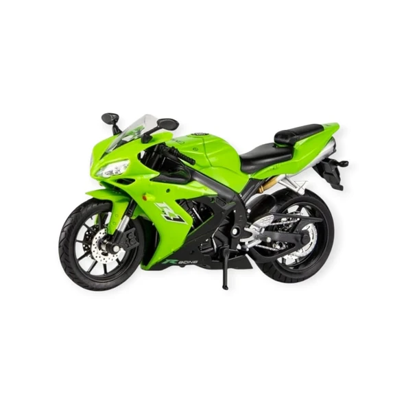 1:12 Ölçekli Model Motosiklet - Ducati - HX794-1- Yeşil