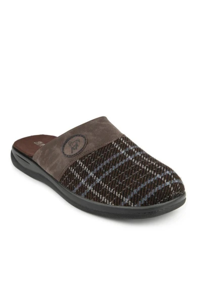 Muya Nafa 36804-004 Erkek Kışlık Ev Terliği Kahve 40-45