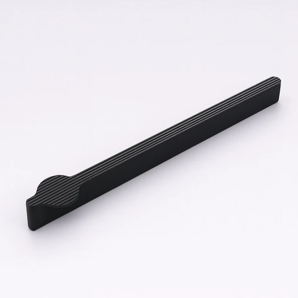 Efes Siyah Metal Kulp 320 mm 32 cm Modern Mobilya Çekmece Dolap Kapak Kulpları Mutfak Dolabı Kulp
