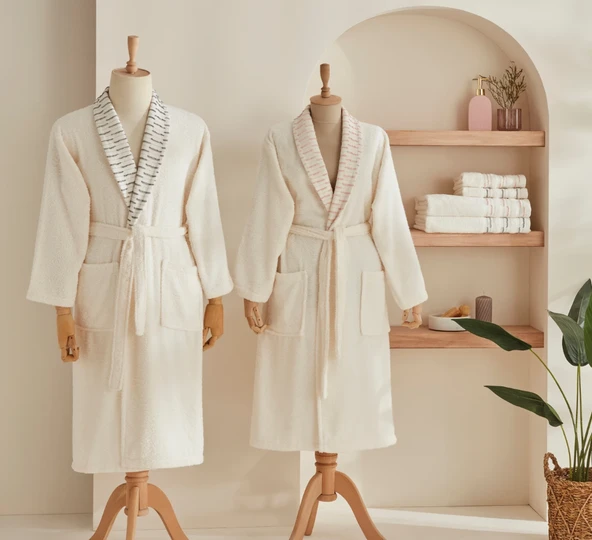 Karaca Home Dena Aile Banyo Seti Off White ürün görseli