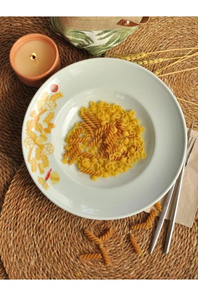 Hisar Porselen Firik Derin Makarna Tabağı 27 cm ürün görseli 1