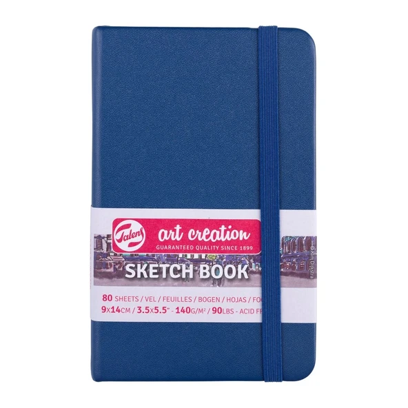 Supertrend Art Creation Sketchbook Sert Kapak Eskiz Çizim Defteri 140 gr. 9x14 cm. 80 yp. NAVY BLUE ürün görseli