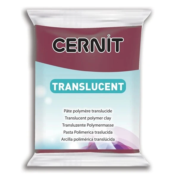 Supertrend Translucent (Transparan) Polimer Kil 411 Wine Red ürün görseli 1