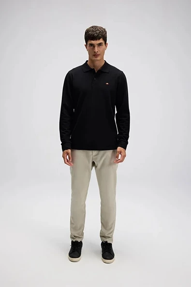 Ellesse Erkek Polo Sweatshirt EM582-BK - Resim 4