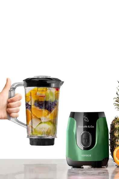 Blendfit Go Smoothie Blender Set Emerald Green - 12